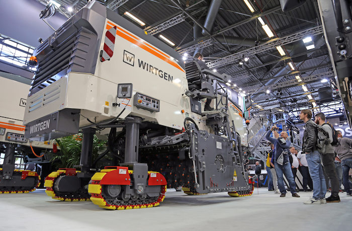 Wirtgen Unveils Compact Milling Machine Industrial Vehicle Technology