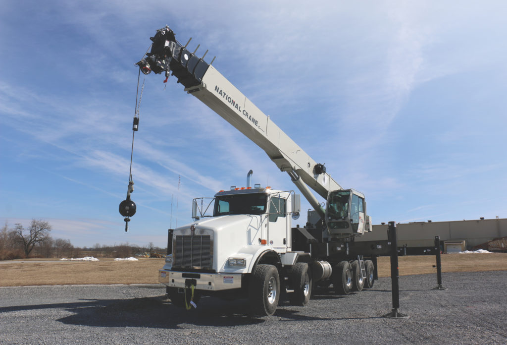 Manitowoc Launches New Ton National Crane Industrial Vehicle