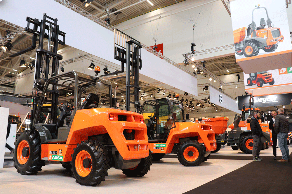 Ausa showcases electric and reversible dumpers | Industrial Vehicle ...