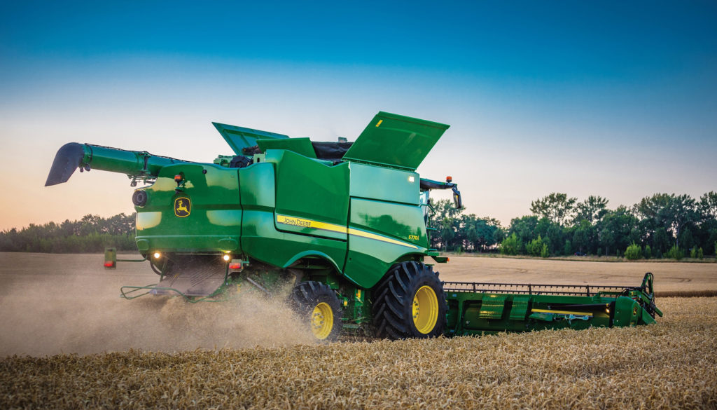 John Deere upgrades its combines | Industrial Vehicle Technology ...