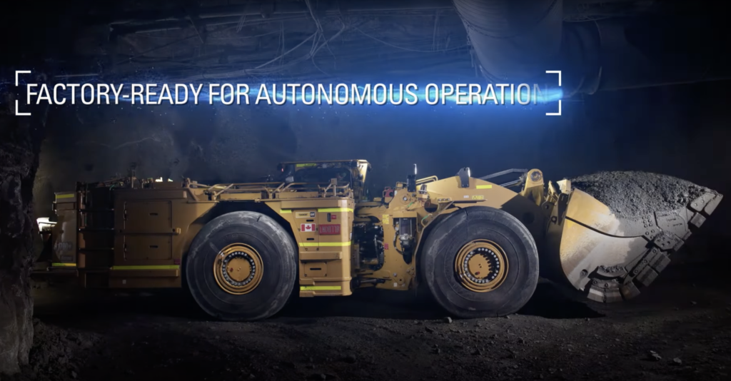 VIDEO The new Caterpillar R1700 XE electric mining vehicle