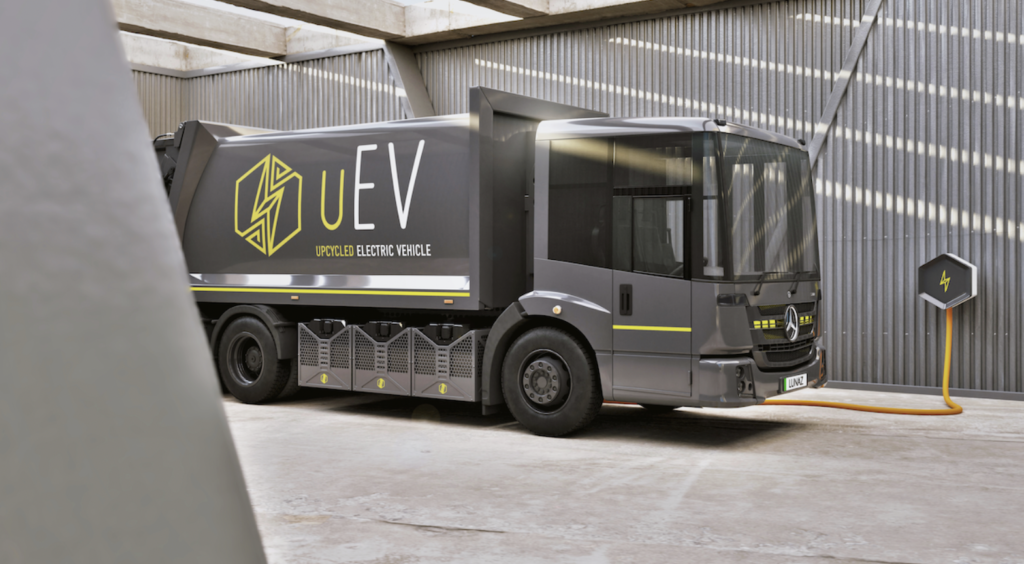 Lunaz unveils firstever upcycled industrial electric vehicle